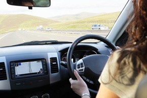 XLR8 Driving School woman driving